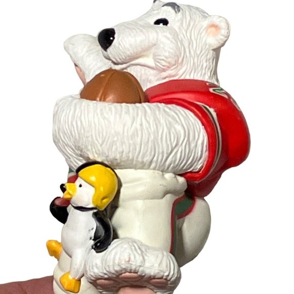 Carlton Cards Gridiron Greetings Football Folly Christmas Ornament - Picture 7 of 9